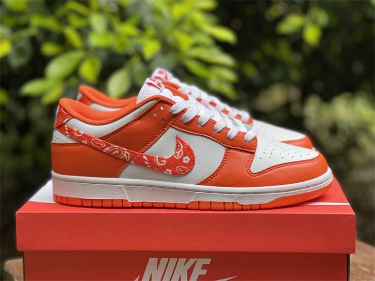 Nike-Dunk-Low-Orange-Paisley-White-Orange-For-Sale-2