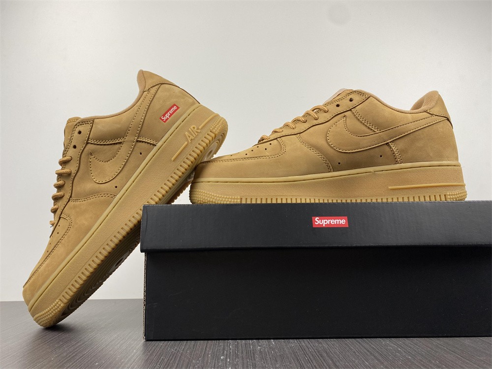 Supreme-x-Nike-Air-Force-1-Low-SP-Wheat-For-Sale-8