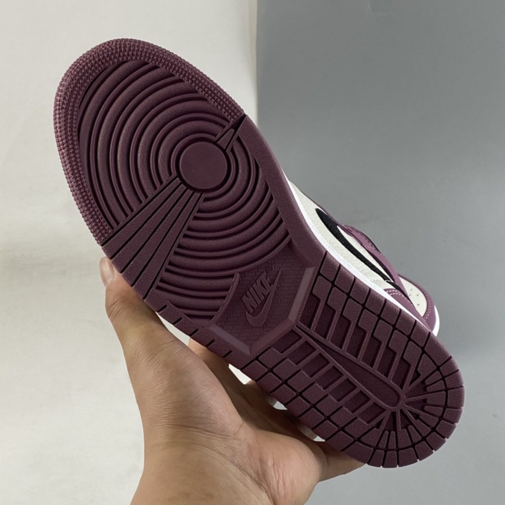 Air Jordan 1 Mid SE Light Mulberry (W) DC7267-500 | Wit