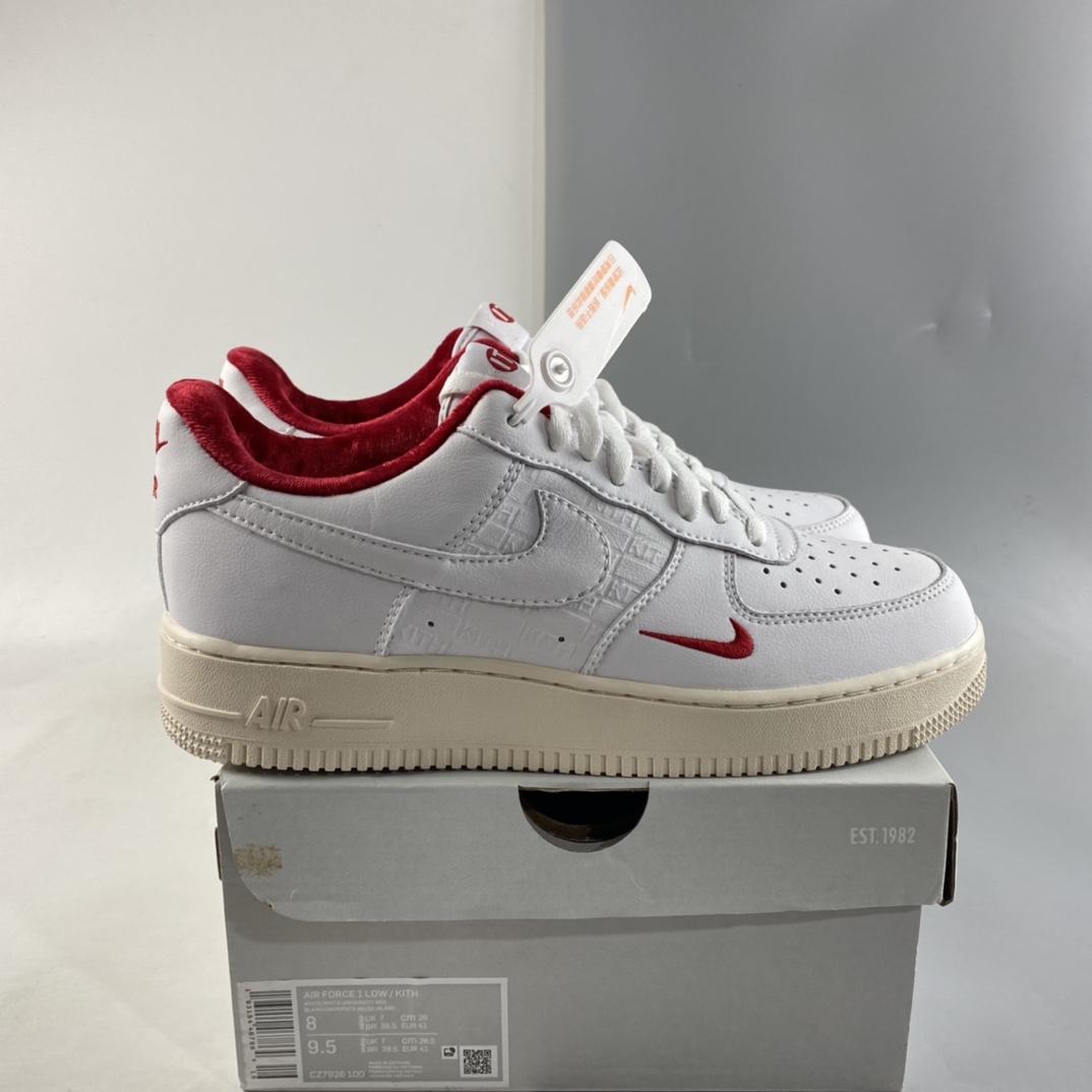 Kith-x-Nike-Air-Force-1-Low-Tokyo-White-Red-For-Sale-7
