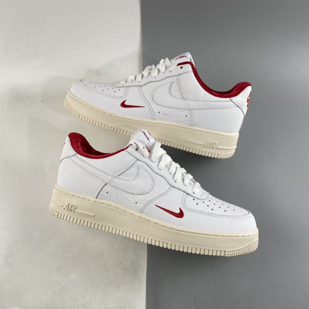 Kith-x-Nike-Air-Force-1-Low-Tokyo-White-Red-For-Sale