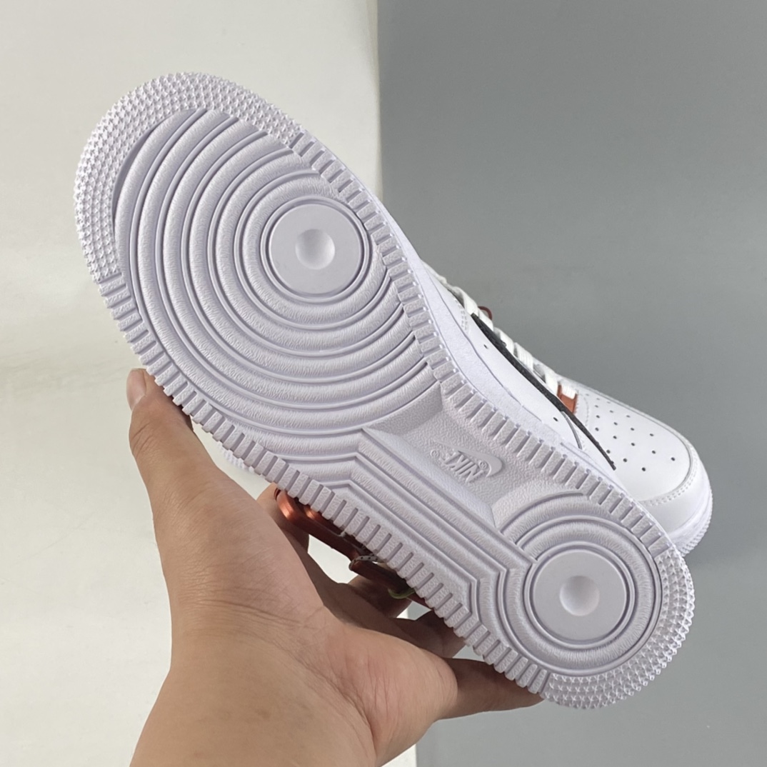 Nike-Air-Force-1-Low-Carabiner-Swoosh-White-Black-Red-For-Sale-5