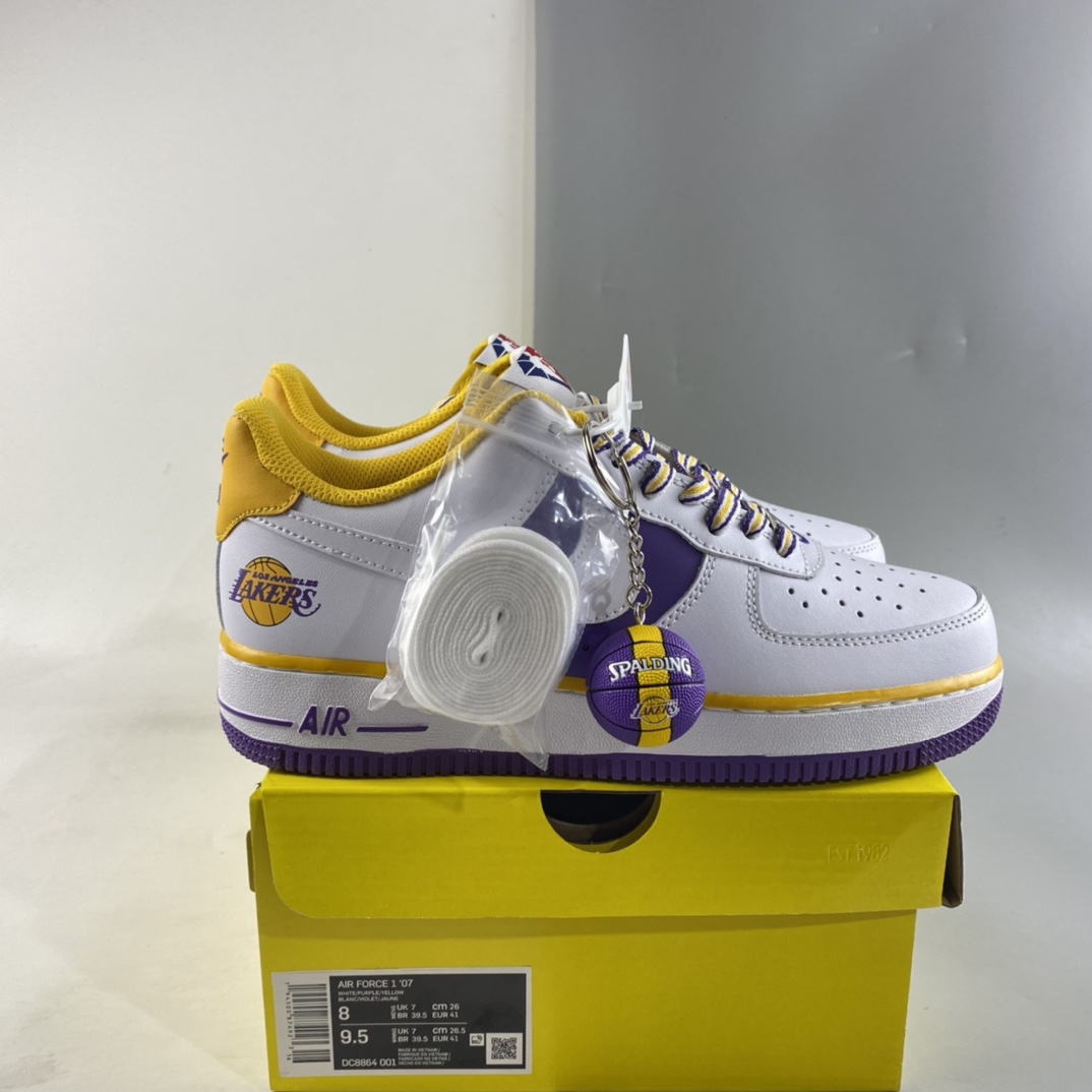Nike-Air-Force-1-Low-Lakers-White-Purple-Yellow-For-Sale-7