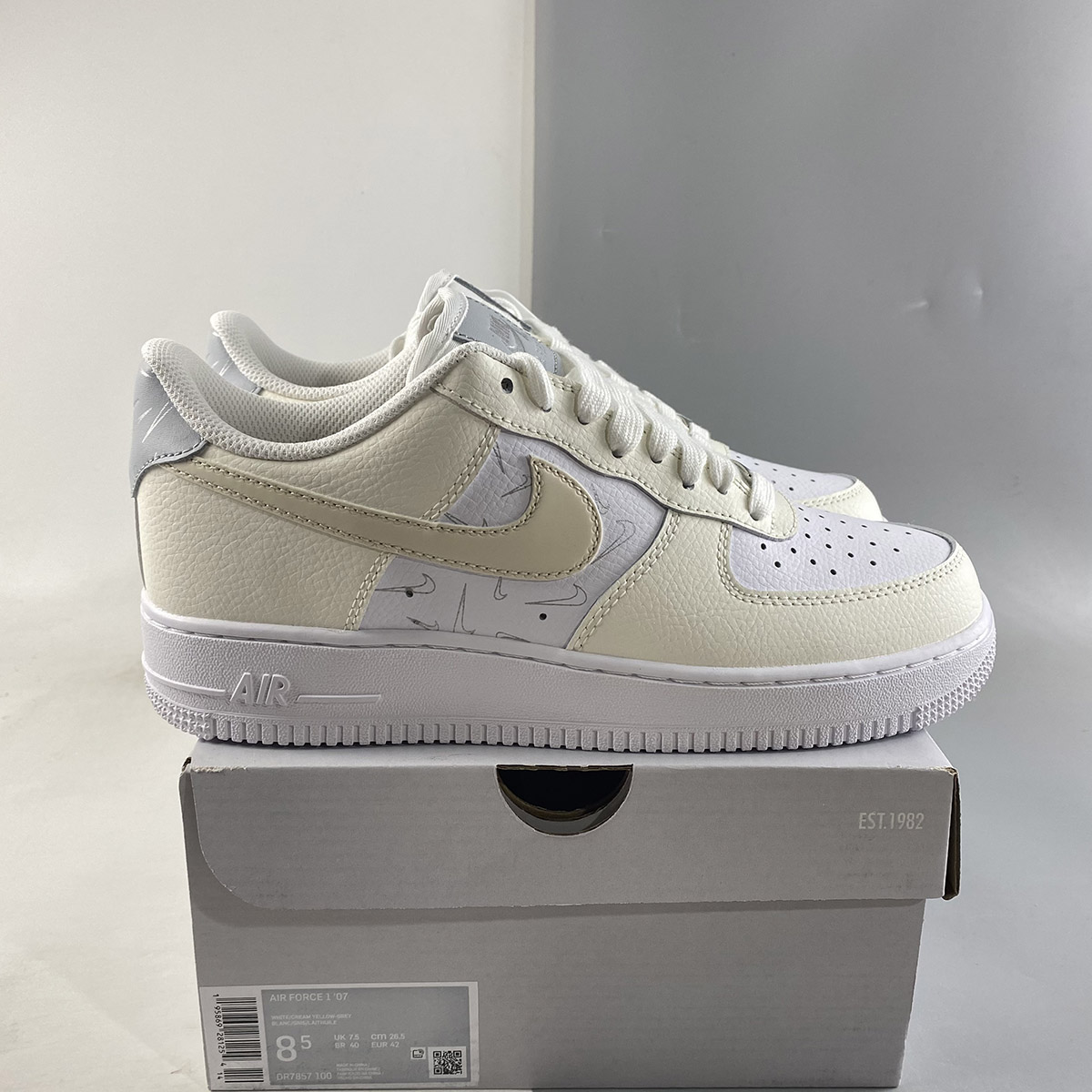Nike-Air-Force-1-Low-Mini-Checks-White-Sail-For-Sale-7