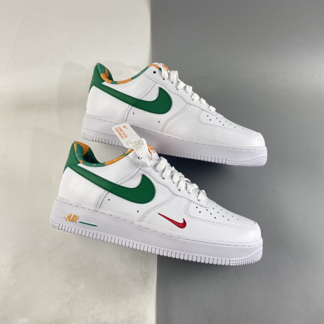 Nike-Air-Force-1-Low-White-Green-For-Sale-1