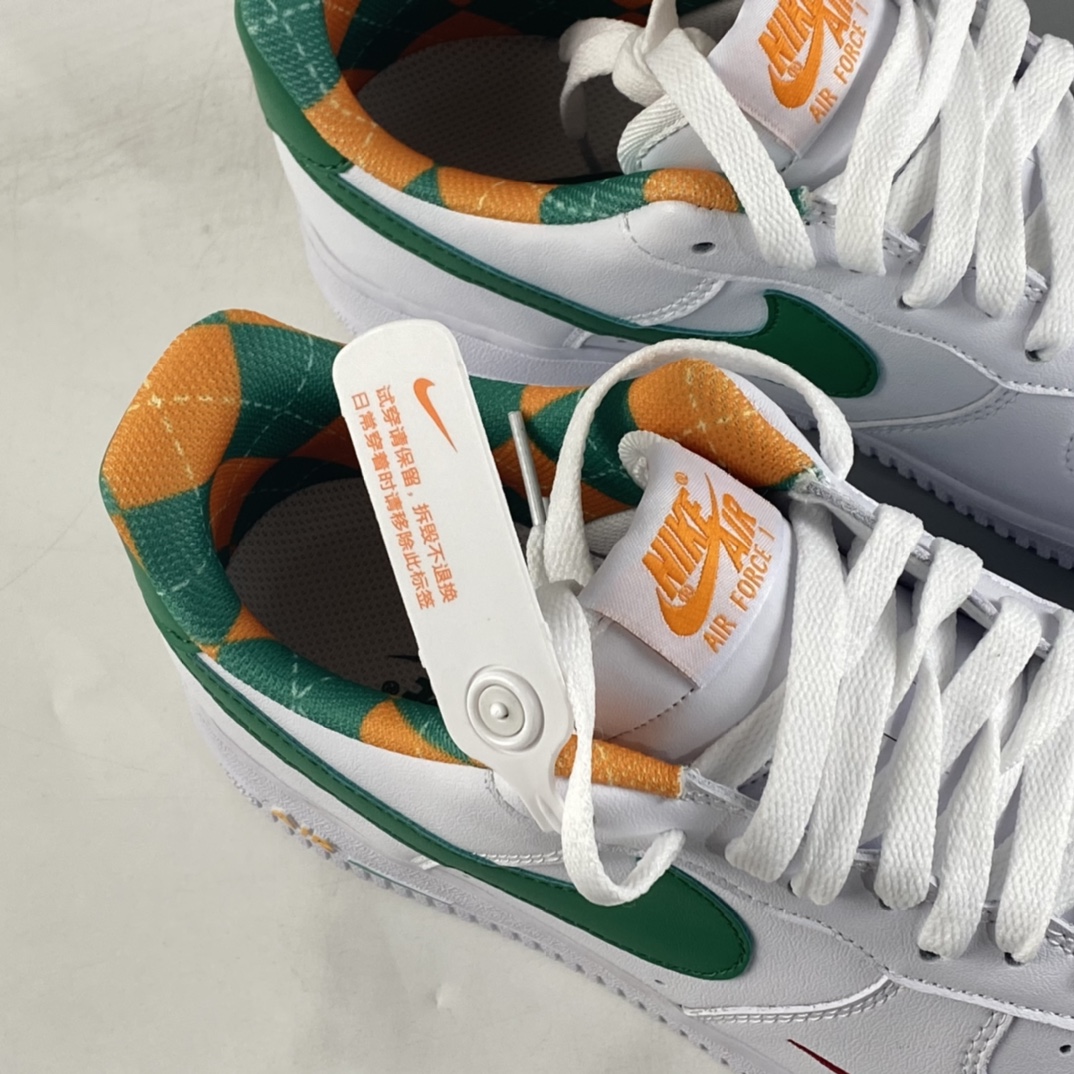 Nike-Air-Force-1-Low-White-Green-For-Sale-3