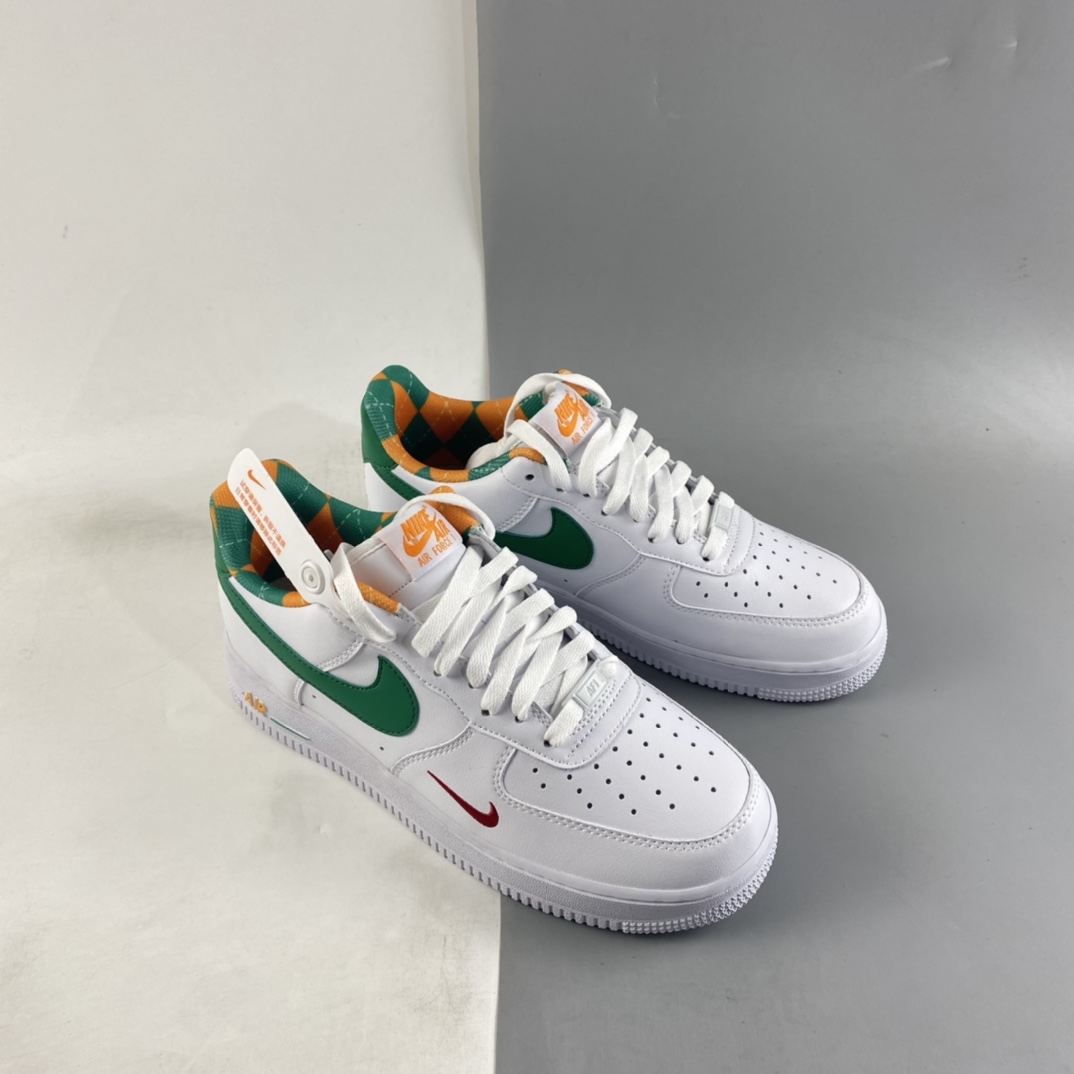 Nike-Air-Force-1-Low-White-Green-For-Sale-6