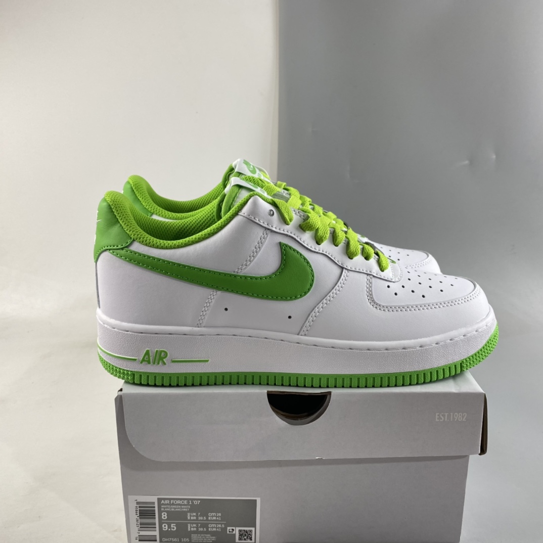 Nike-Air-Force-1-Low-White-Green-For-Sale-7