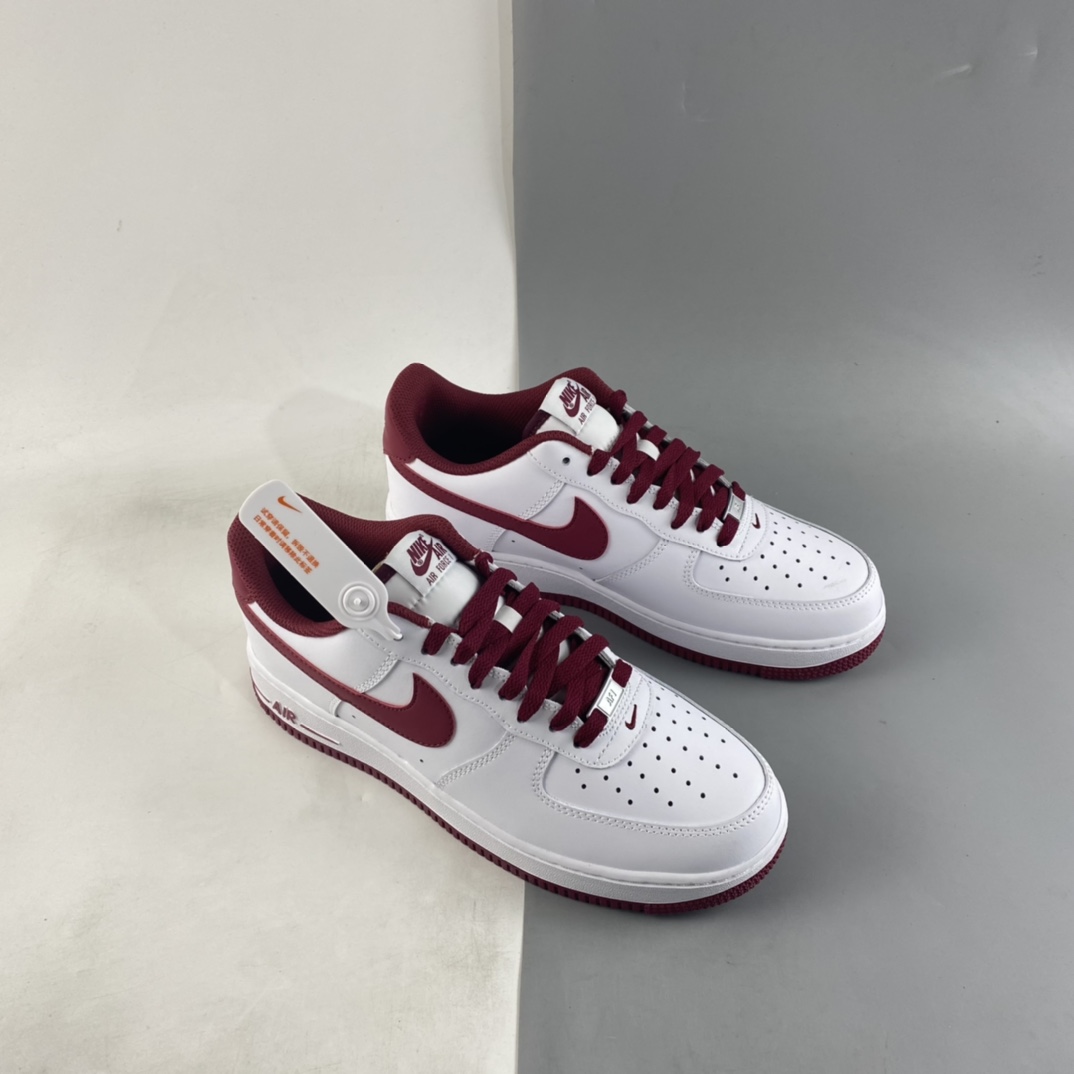 Nike-Air-Force-1-Low-White-Red-For-Sale-6