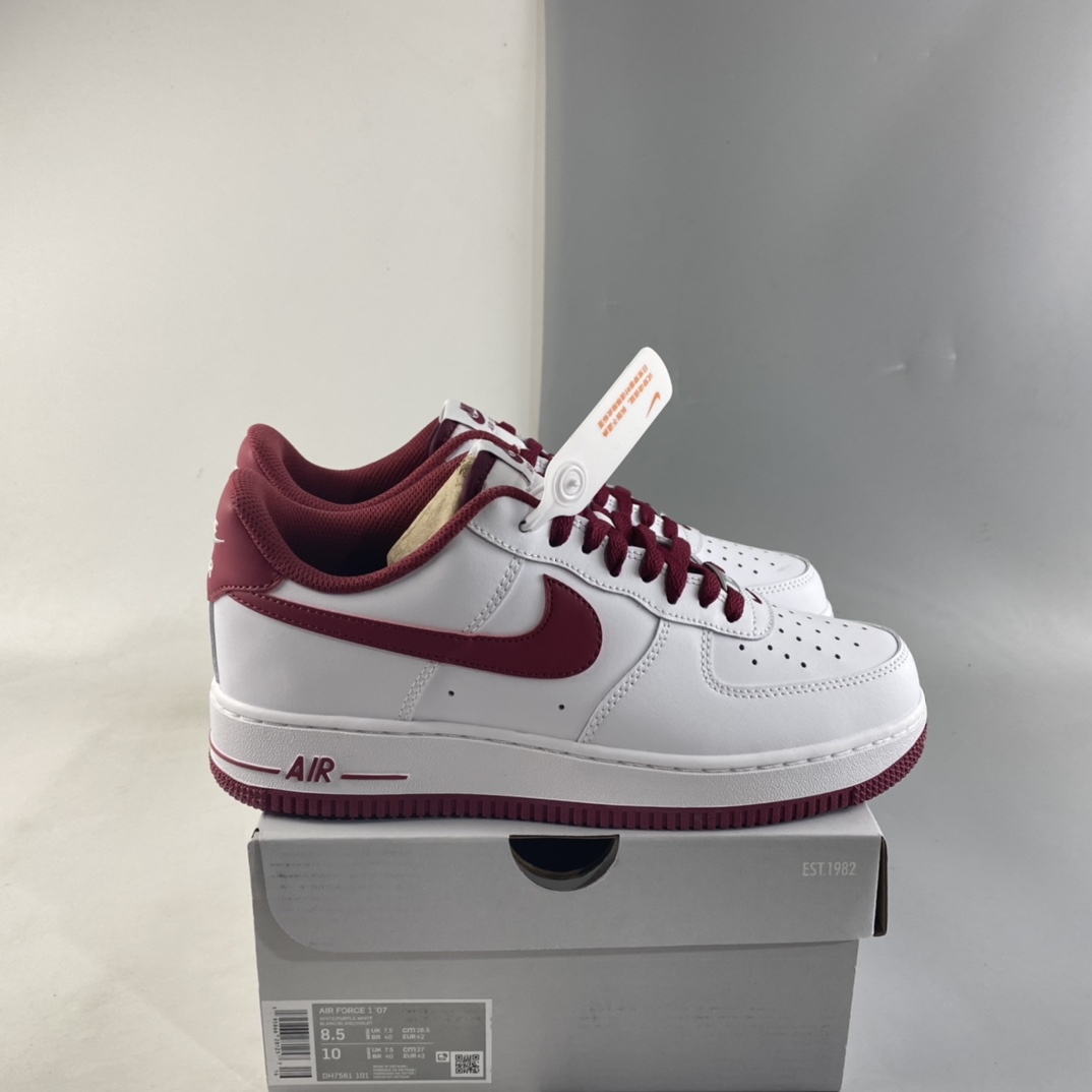 Nike-Air-Force-1-Low-White-Red-For-Sale-7