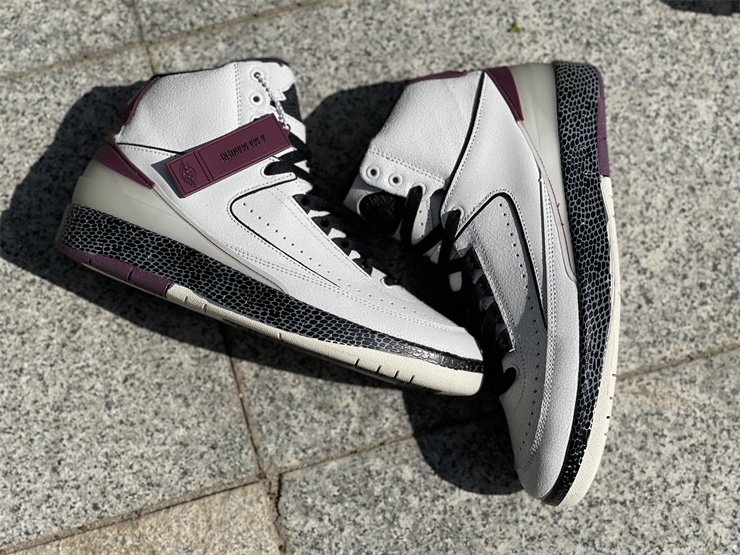 A-Ma-Maniére-X-Air-Jordan-2-Airness-Sail-Black-Burgundy-Crush-For-Sale-11