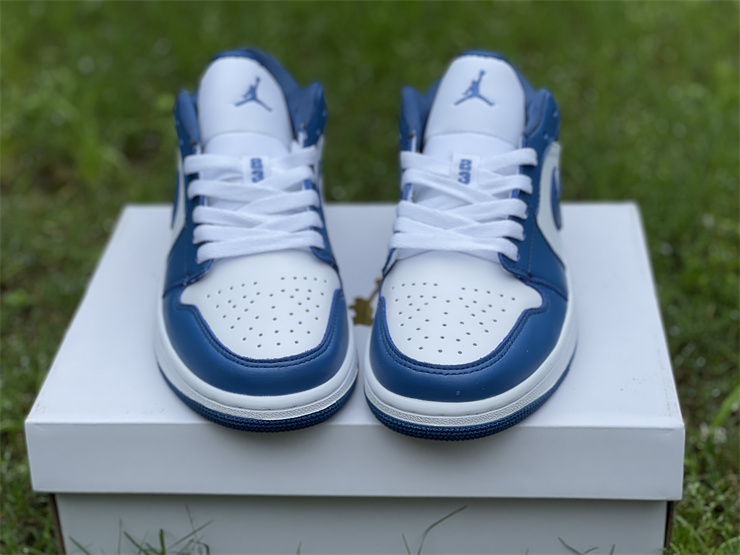 Air-Jordan-1-Low-White-Dark-Marina-Blue-For-Sale-3