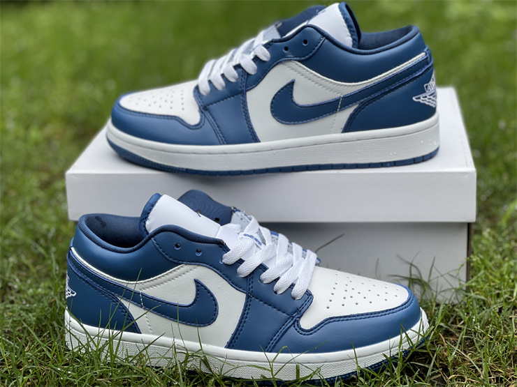 Air-Jordan-1-Low-White-Dark-Marina-Blue-For-Sale-6