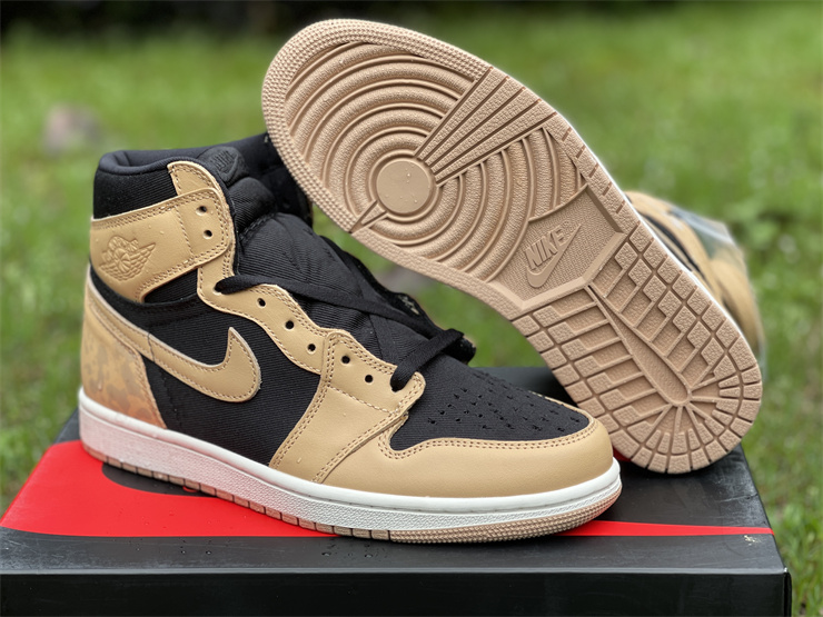 Air-Jordan-1-Retro-High-OG-Heirloom-Vachetta-Tan-Black-Sail-For-Sale