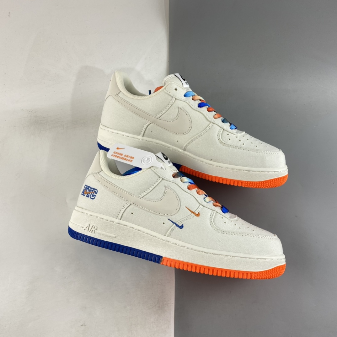 Custom-Nike-Air-Force 1 Low-Knicks-For-Sale-1
