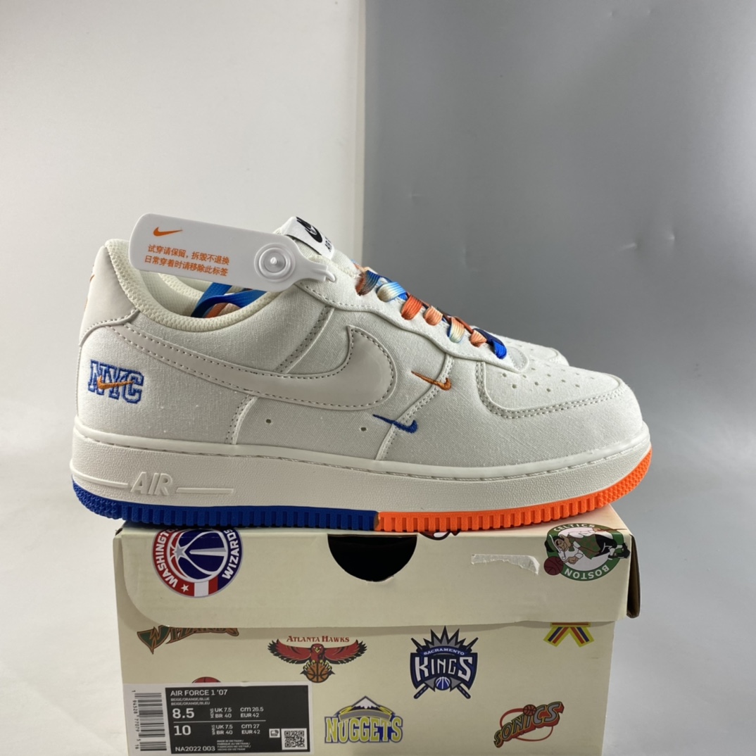 Custom-Nike-Air-Force 1 Low-Knicks-For-Sale-7