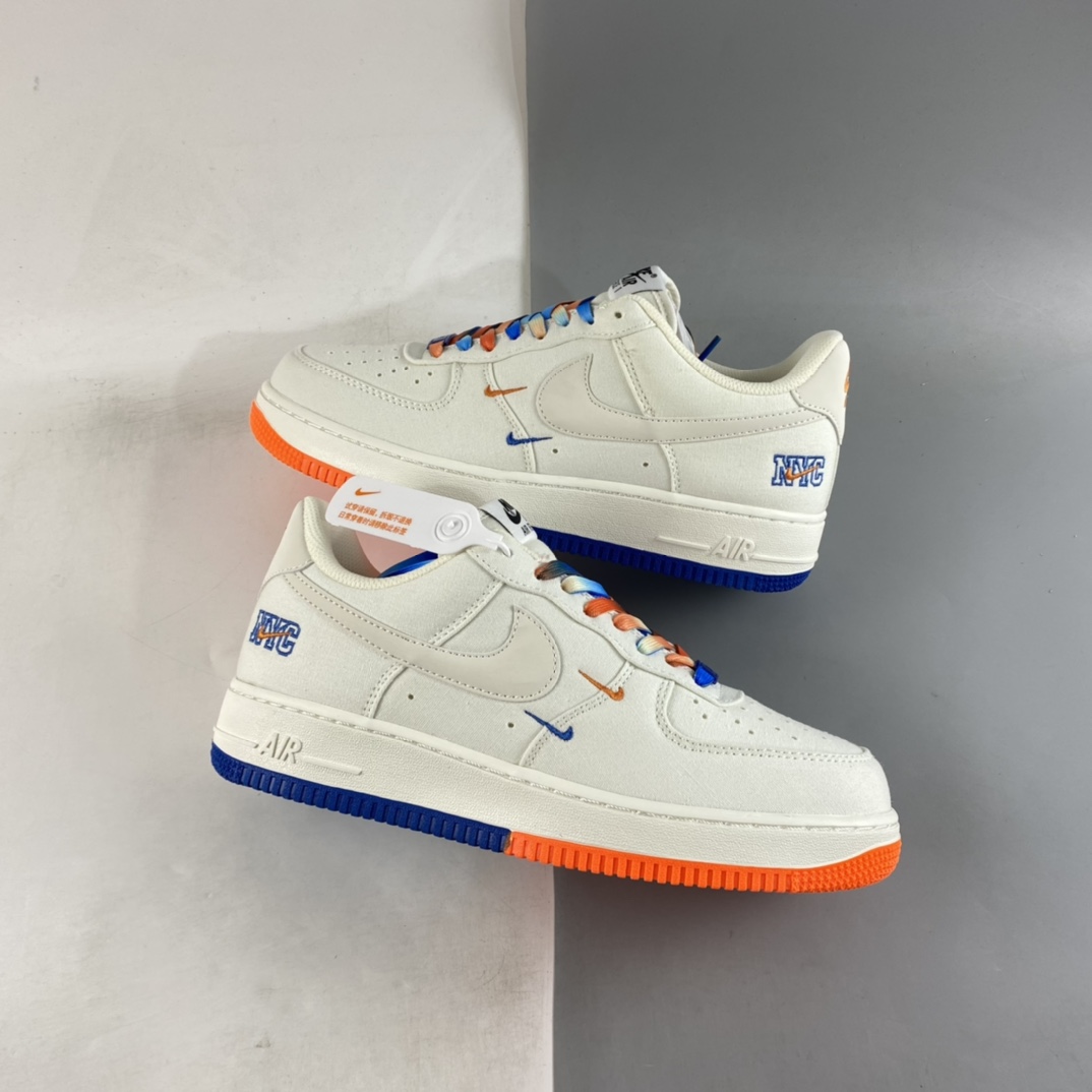 Custom-Nike-Air-Force 1 Low-Knicks-For-Sale
