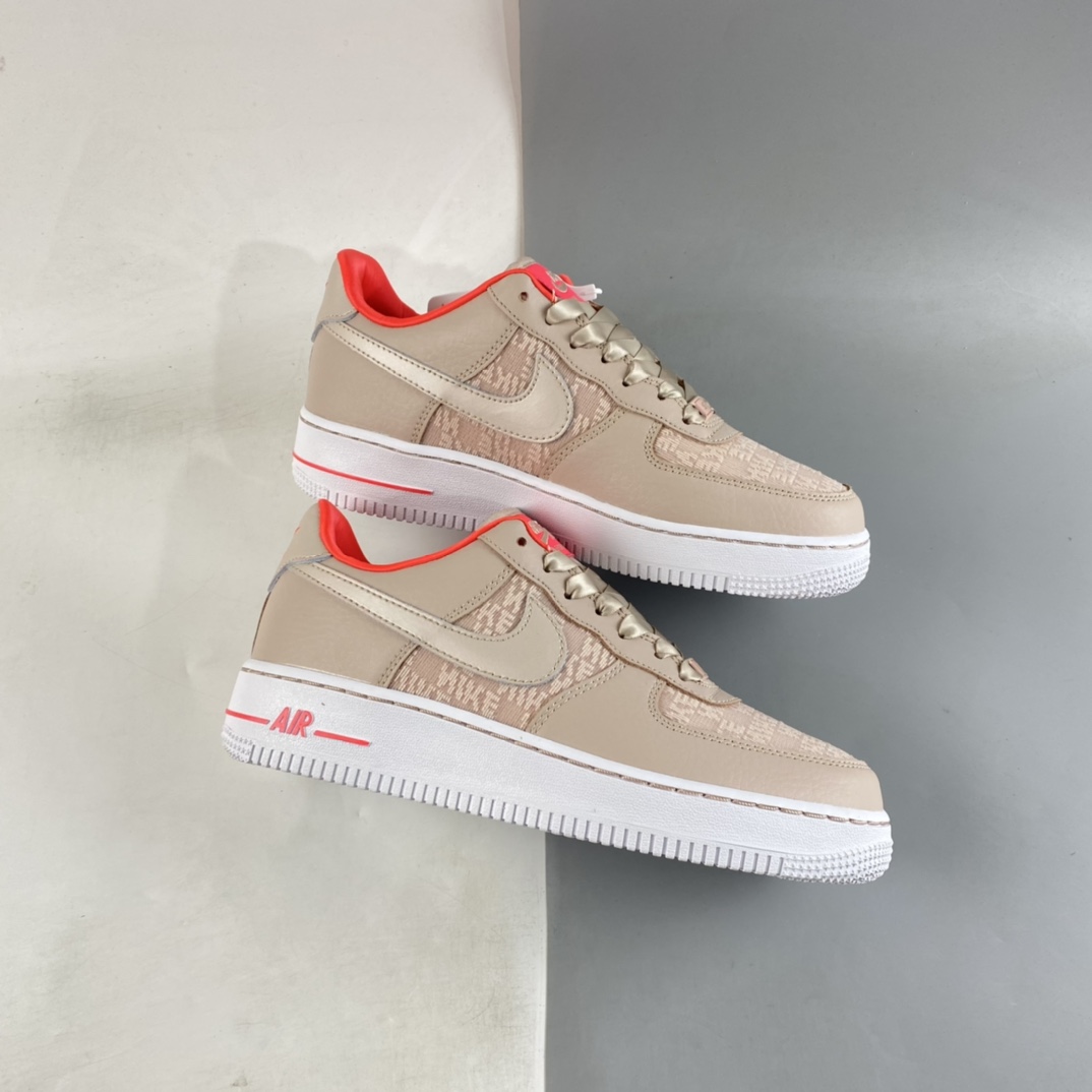 Nike-Air-Force-1-Low-Fossil-Stone-Laser-Crimson-White-For-Sale-1