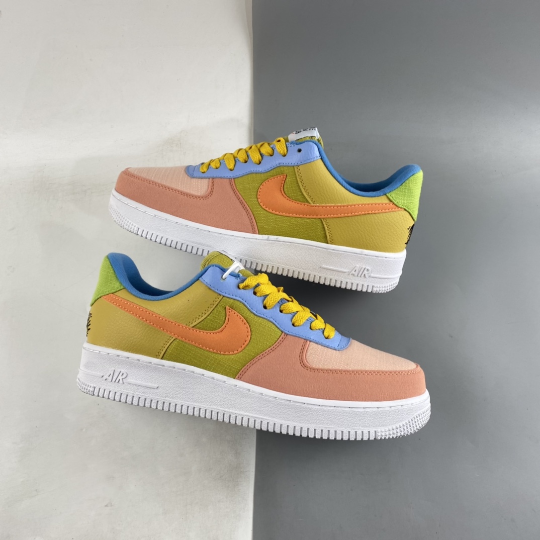 Nike-Air-Force-1-Low-Sun-Club-Pink-Olive-Blue-For-Sale