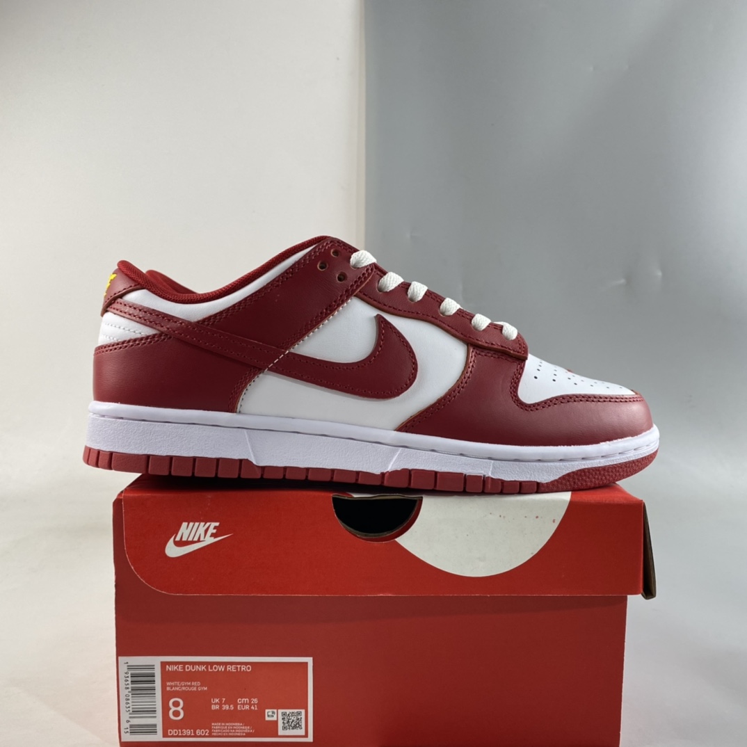 Nike-Dunk-Low-Cardinal-White-Gym-Red-DD1391-602-For-Sale-7