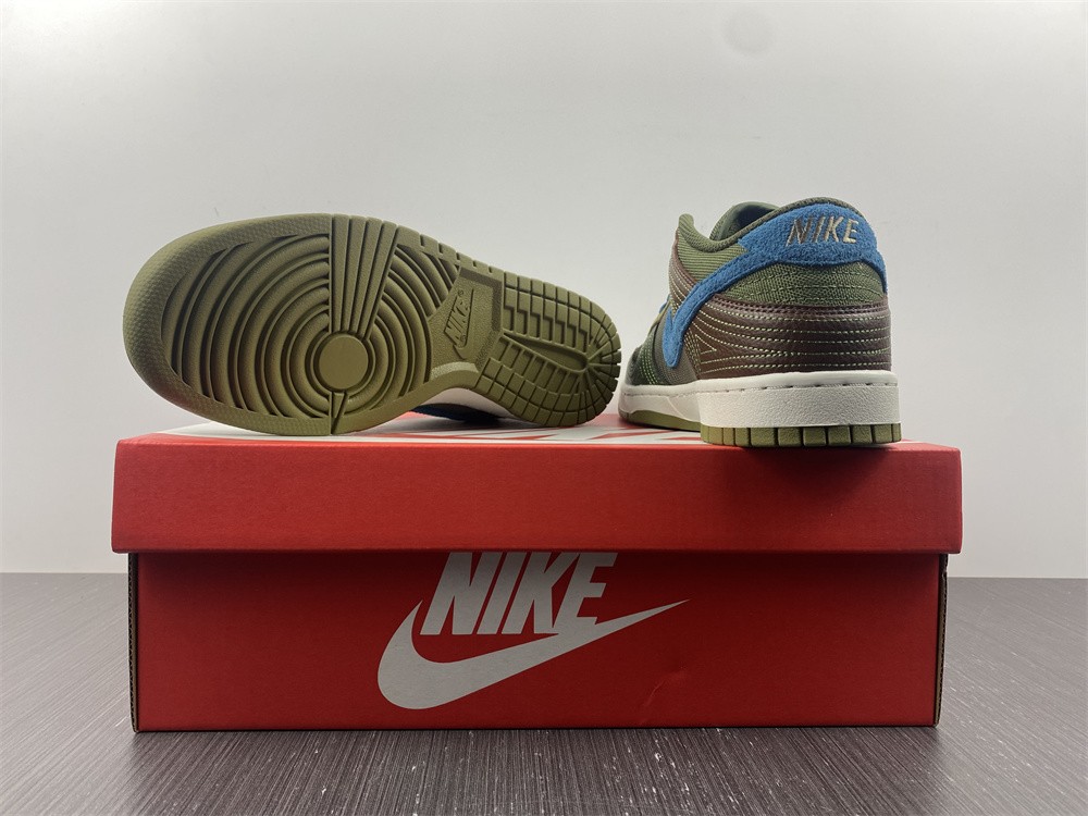 Nike-Dunk-Low-NH-Cacao-Wow-Marina-Rough-Green-Pilgrim-For-Sale-3