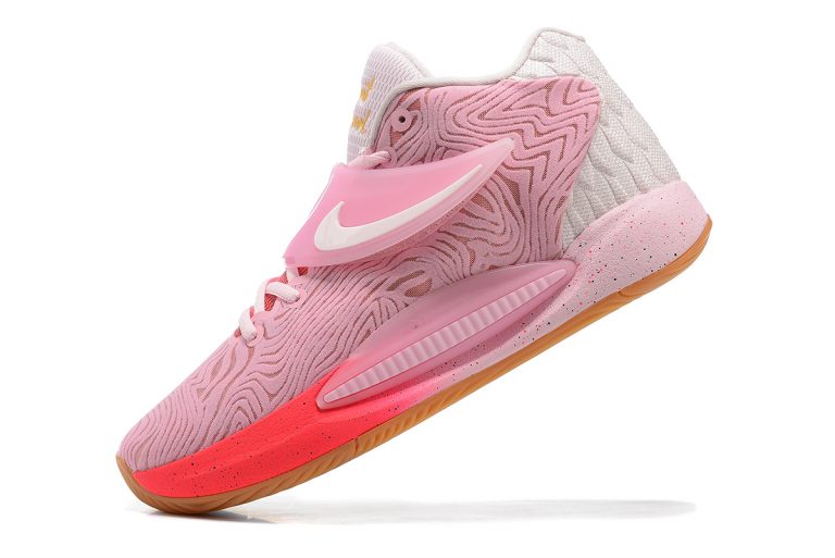 Nike KD 14 âAunt Pearlâ Regal Pink/Orange Chalk-Hyper Pink For Sale â The Sole Line