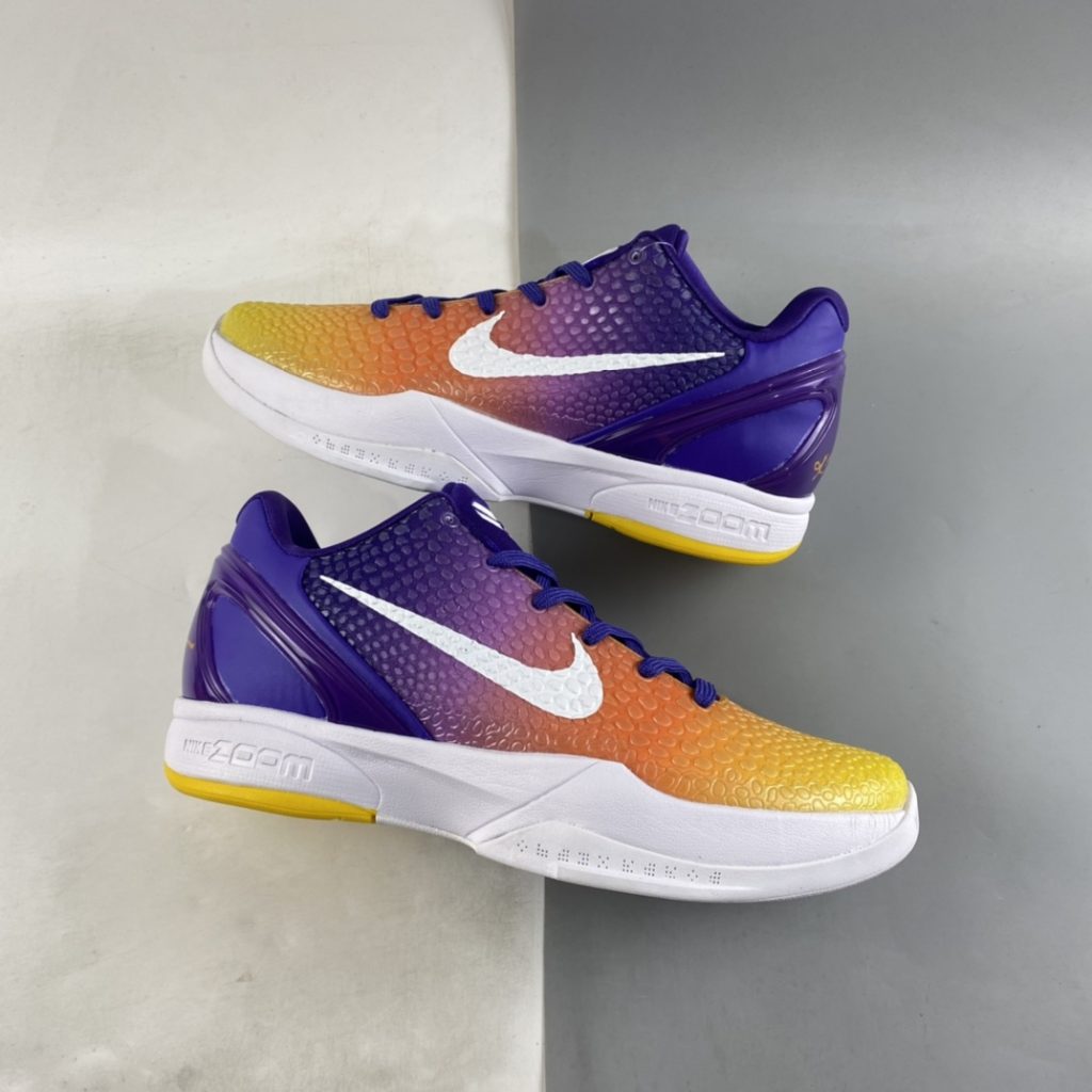 kobe 6 purple and yellow