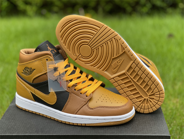 Air-Jordan-1-Mid-Golden-Yellow-Black-For-Sale