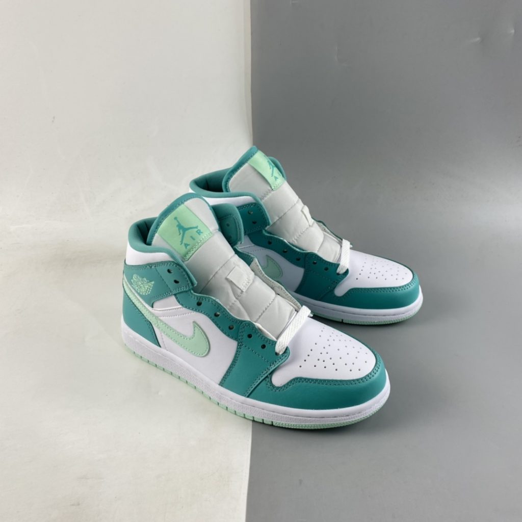 Air Jordan 1 Mid Marine Green White DV2229-300 For Sale â The Sole Line