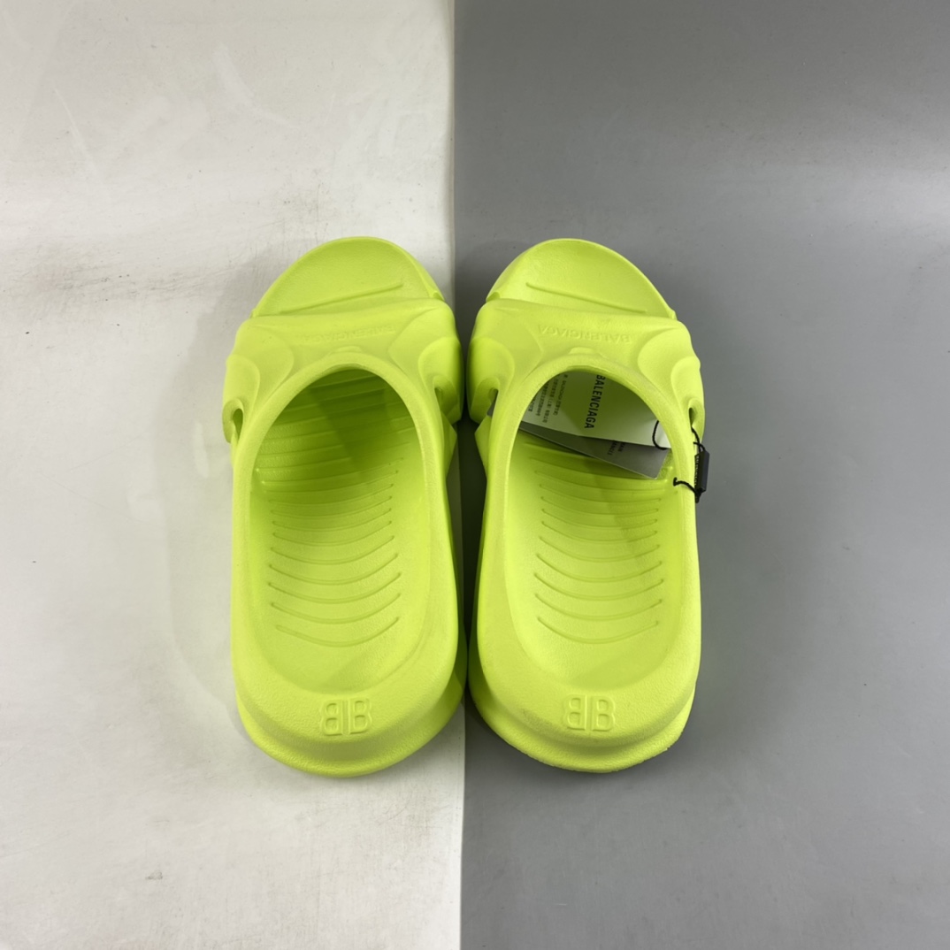Balenciaga Mold Thong Sandals Volt – The Sole Line