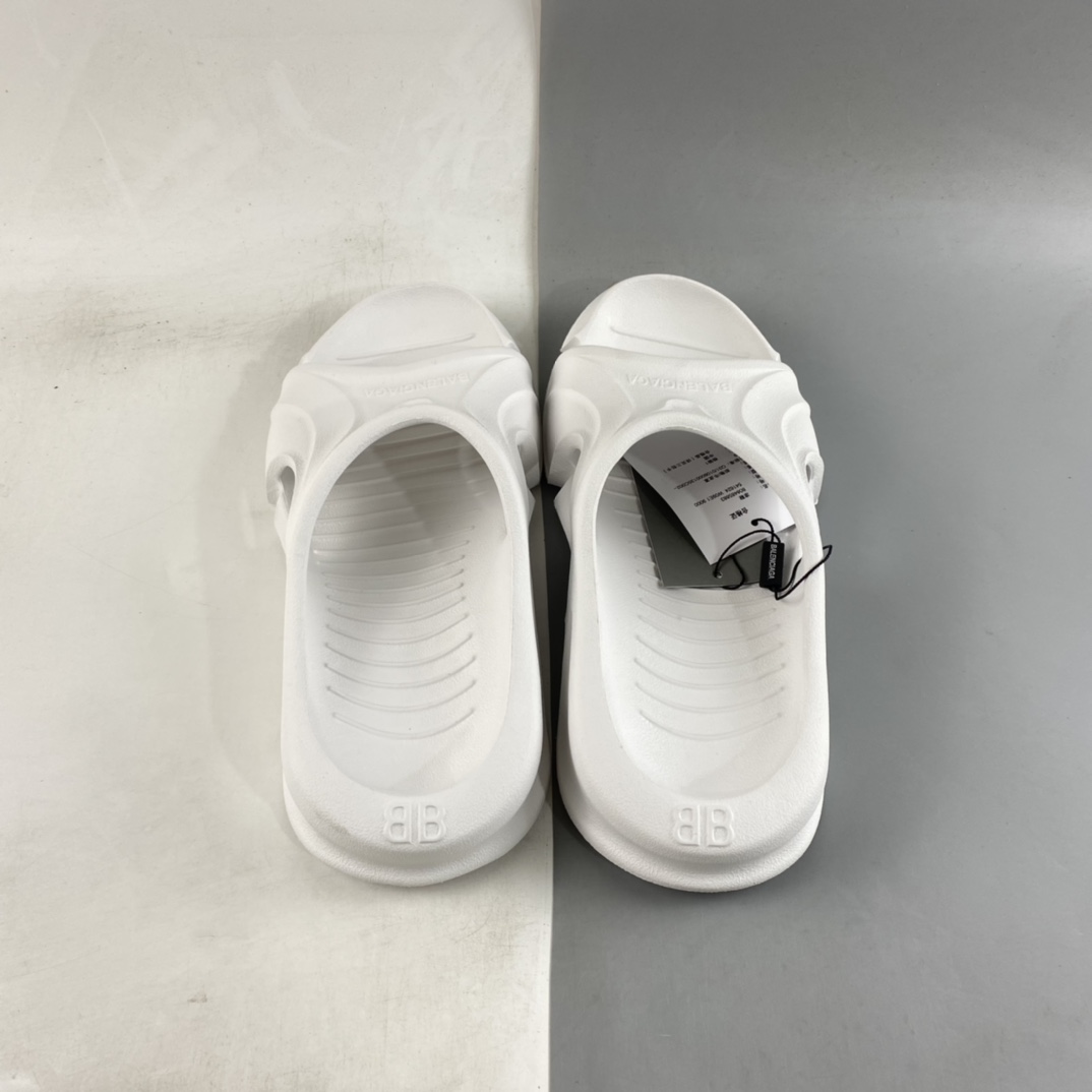 Balenciaga Mold Thong Sandals White – The Sole Line