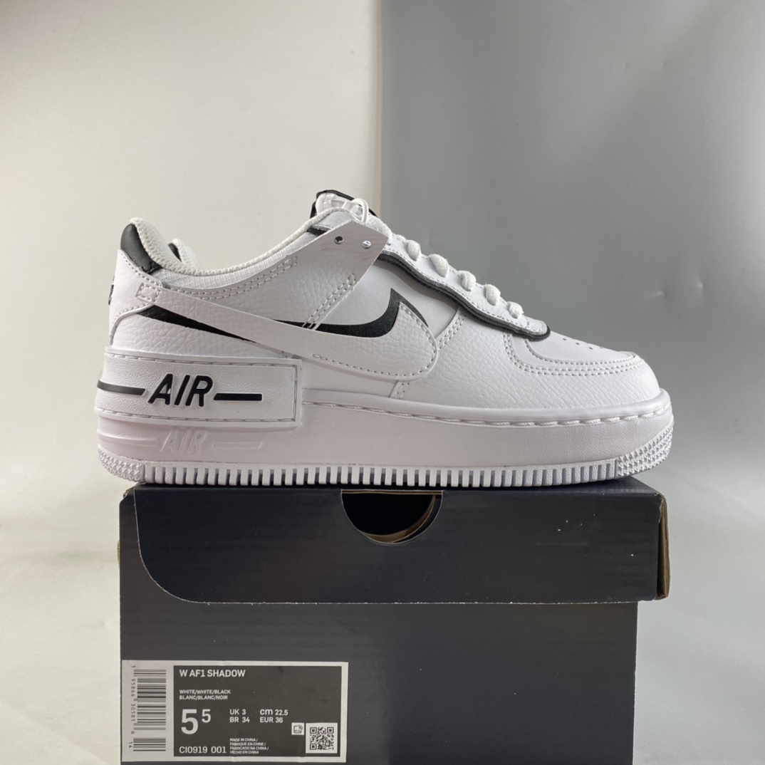 Nike-Air-Force-1-Shadow-White-Black-For-Sale-7