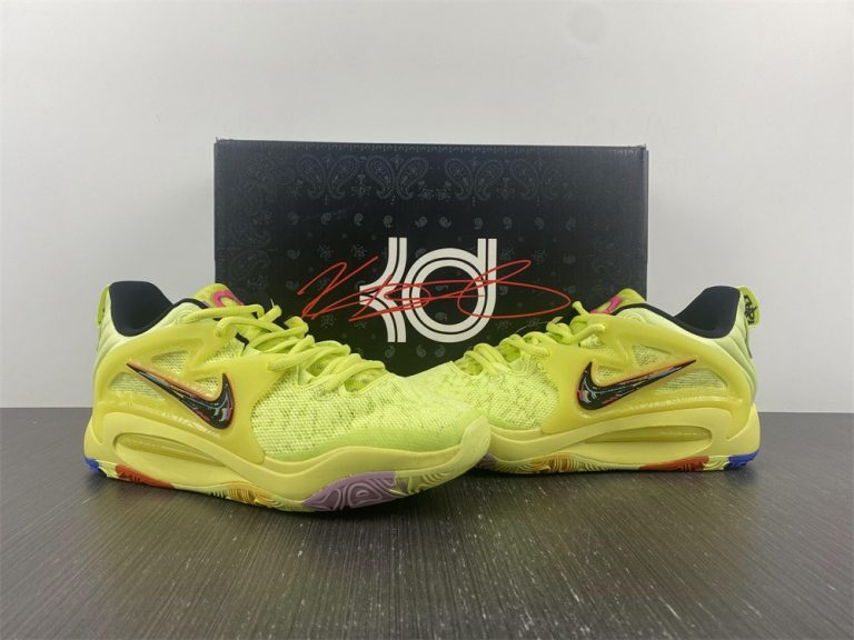 Nike KD 15 Light Lemon Twist DM1056700 For Sale The Sole Line