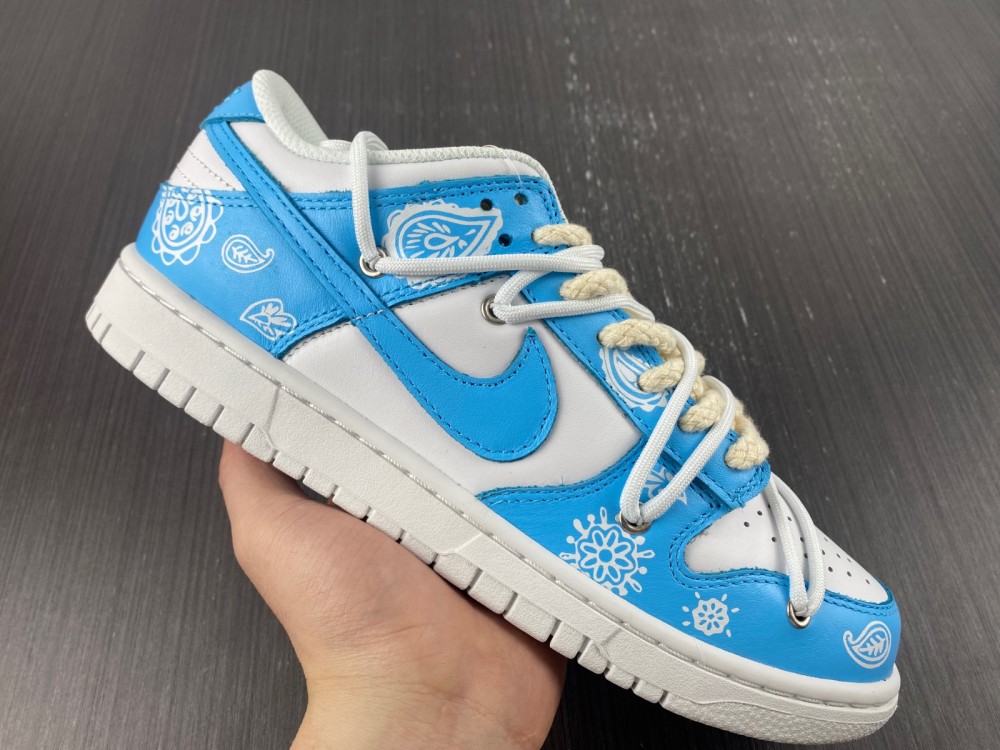 Custom-Nike-Dunk-Low-White-Blue-For-Sale-1