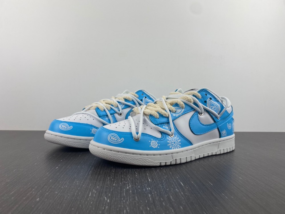 Custom-Nike-Dunk-Low-White-Blue-For-Sale-10