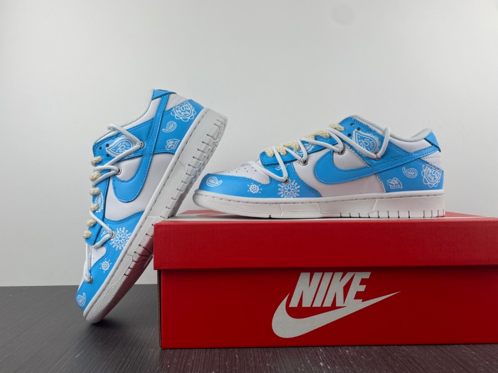 Custom-Nike-Dunk-Low-White-Blue-For-Sale-6
