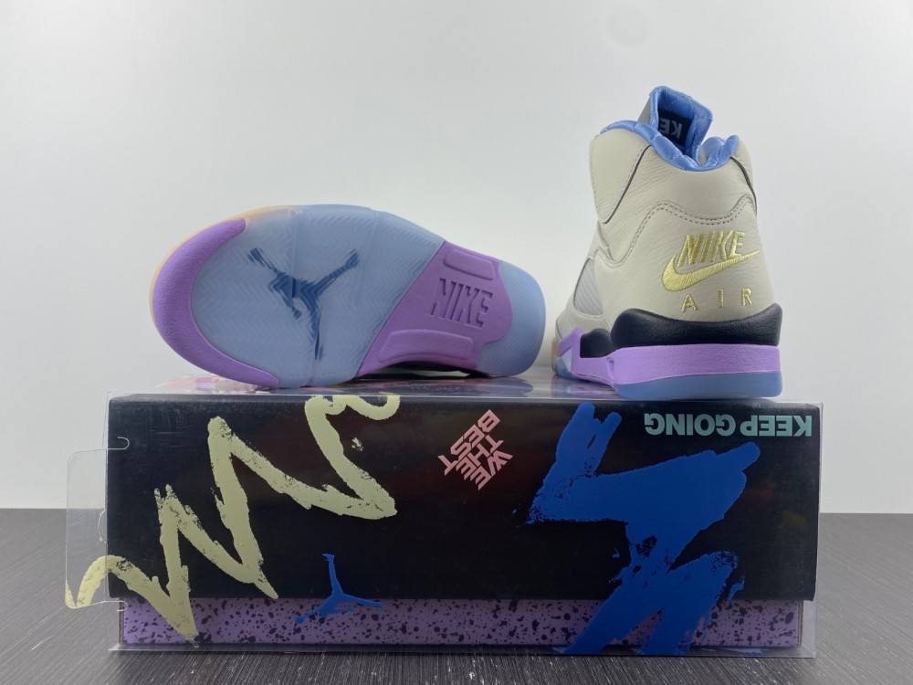 DJ-Khaled-x-Air-Jordan-5-We-The-Best-Sail-Washed-Yellow-Violet-Star-5