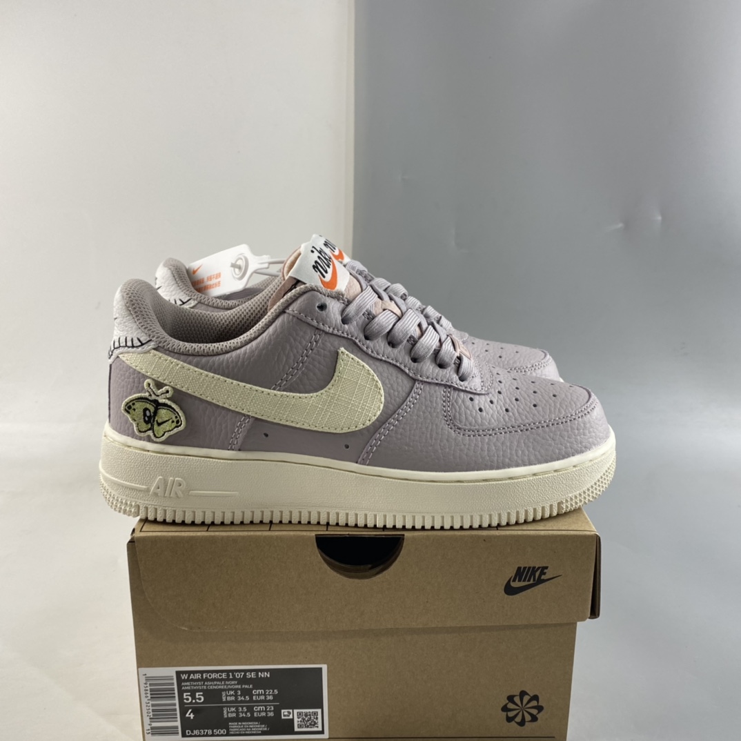 Nike-Air-Force-1-Low-Air-Sprung-Amethyst-Ash-Pink-Oxford-Black-Pale-Ivory-For-Sale-7