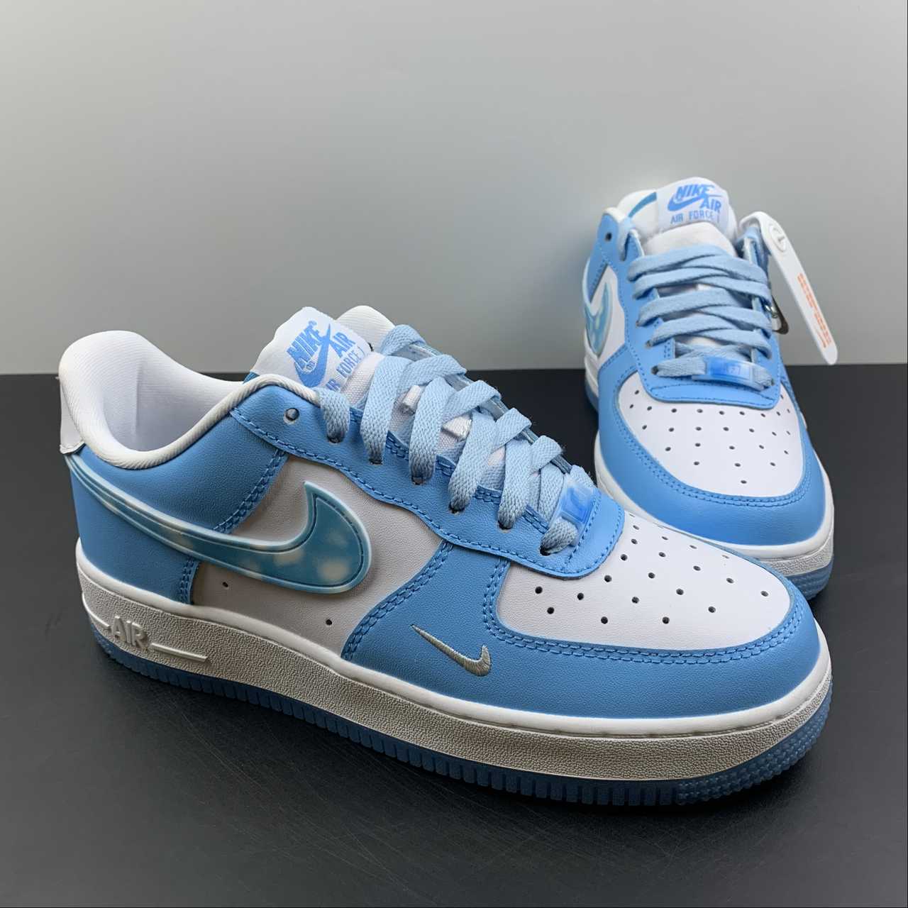 Nike-Air-Force-1-Low-Nail-Art-White-Blue-For-Sale-4