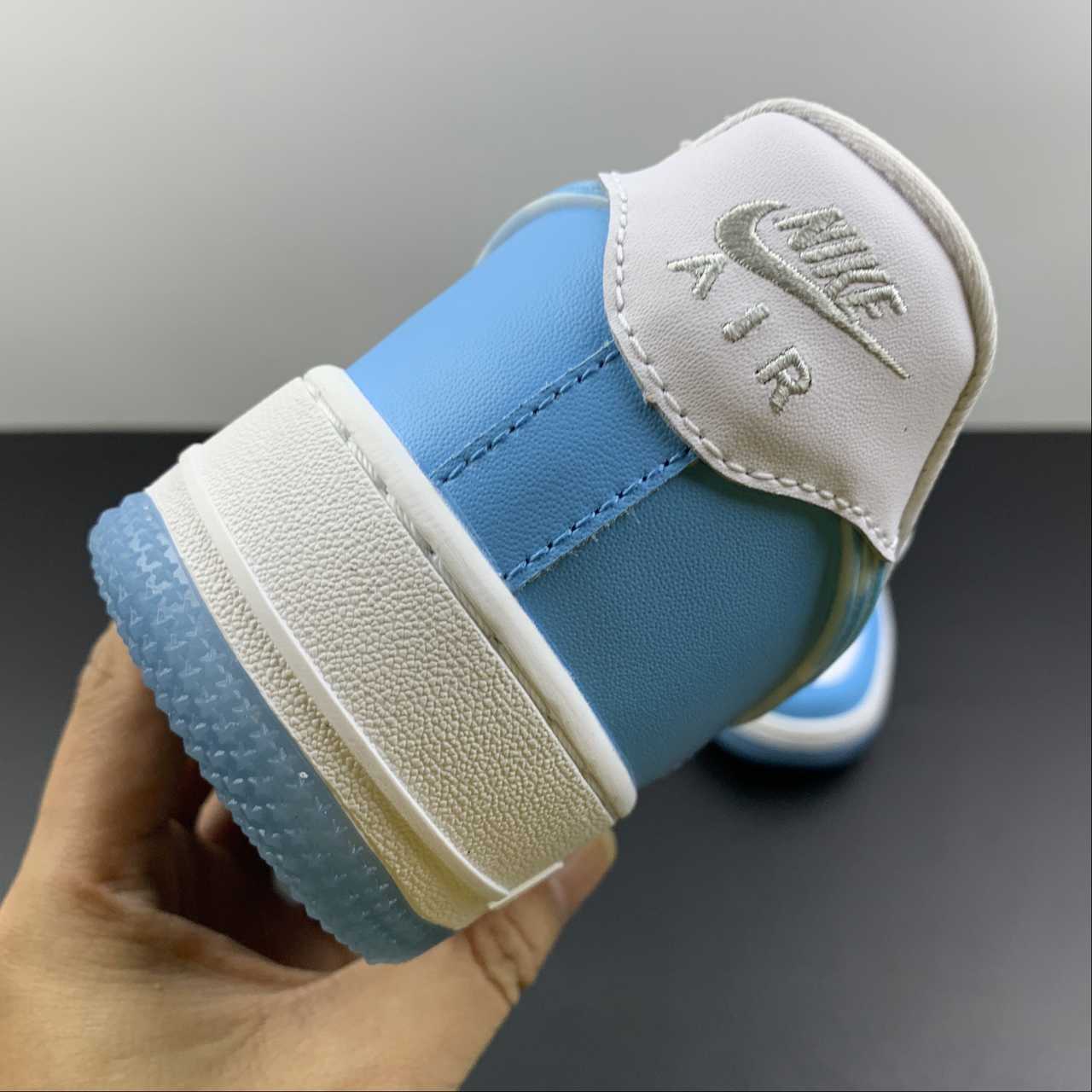 Nike-Air-Force-1-Low-Nail-Art-White-Blue-For-Sale-7