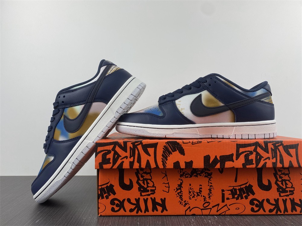 Nike-Dunk-Low-Graffiti-Navy-Yellow-DM0108-400-For-Sale-3