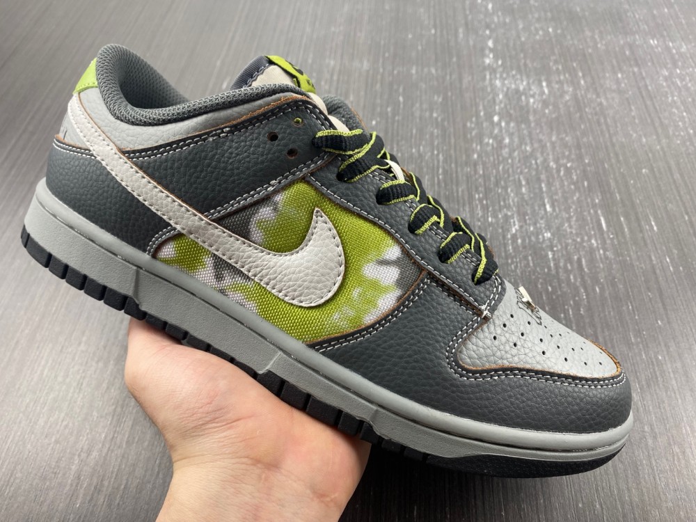 HUF-x-Nike-SB-Dunk-Low-Wait-What-Grey-Green-For-Sale-10