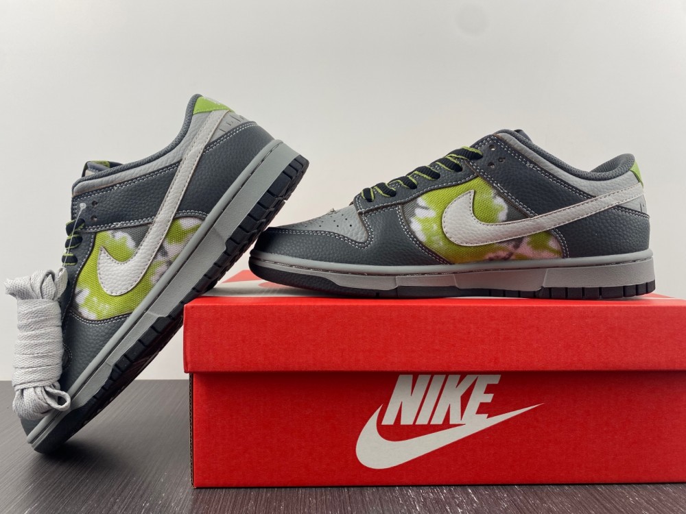 HUF-x-Nike-SB-Dunk-Low-Wait-What-Grey-Green-For-Sale-4