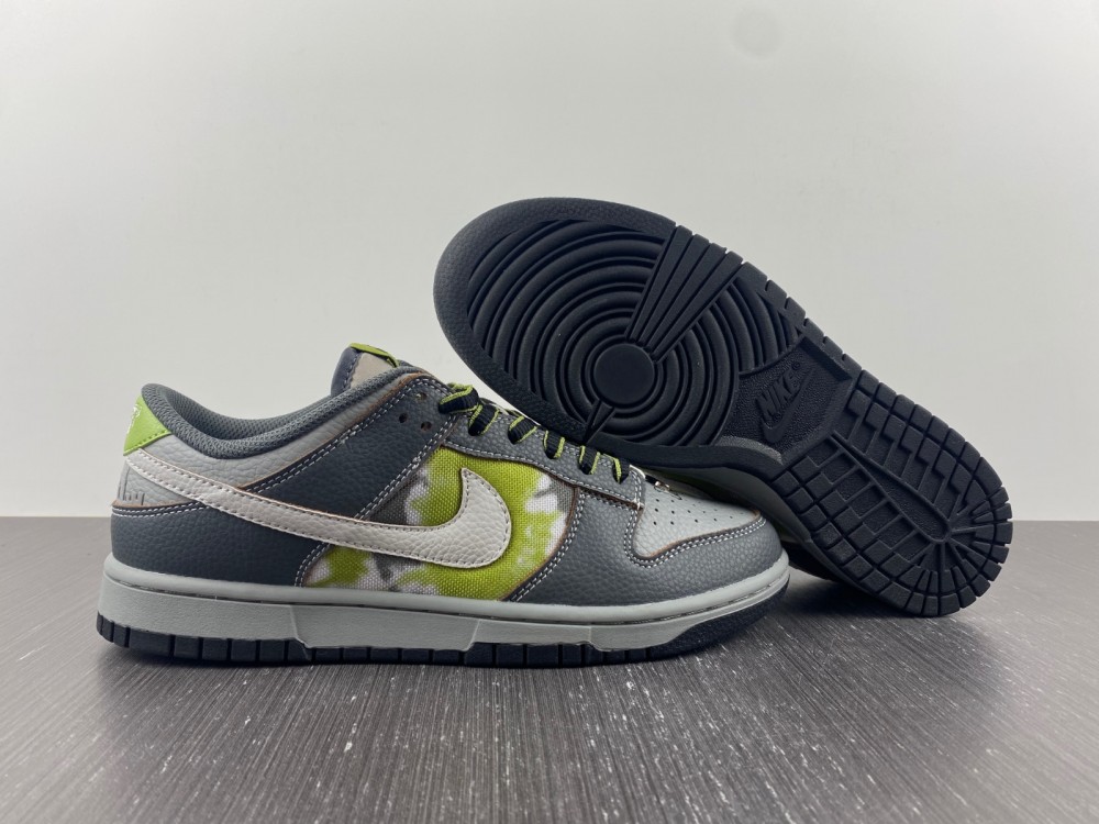 HUF-x-Nike-SB-Dunk-Low-Wait-What-Grey-Green-For-Sale