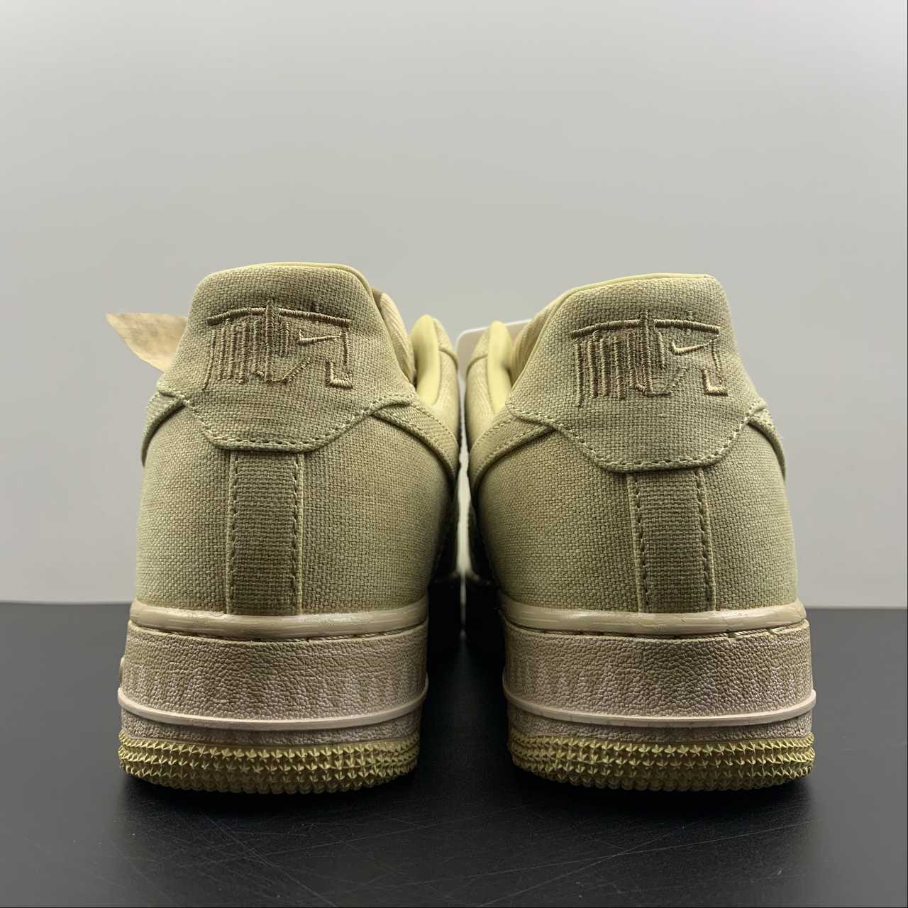 Nike-Air-Force-1-Low-NAI-KE-Tan-Canvas-For-Sale-5