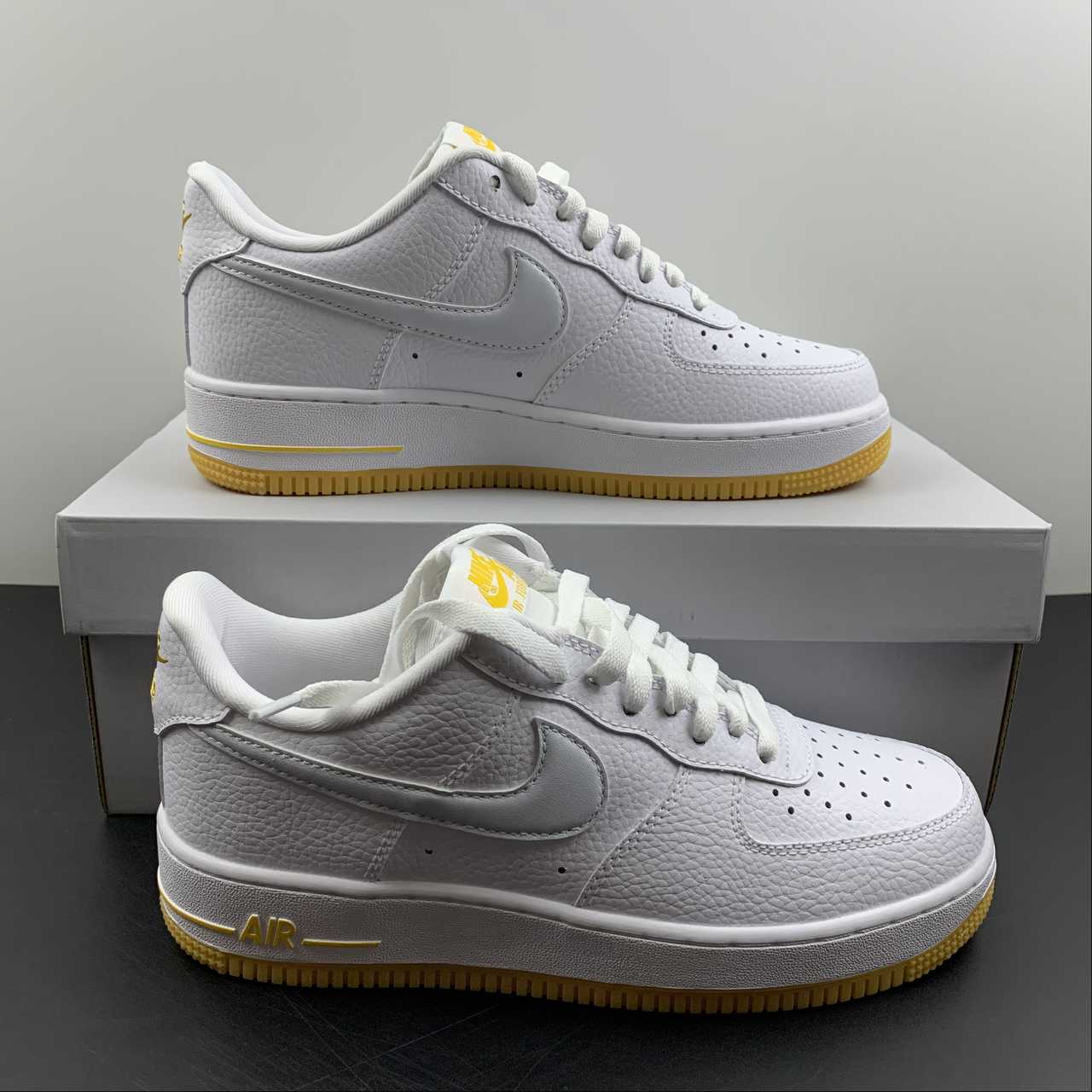 Nike-Air-Force-1-Low-White-University-Gold-Gum-Light-Brown-For-Sale-7