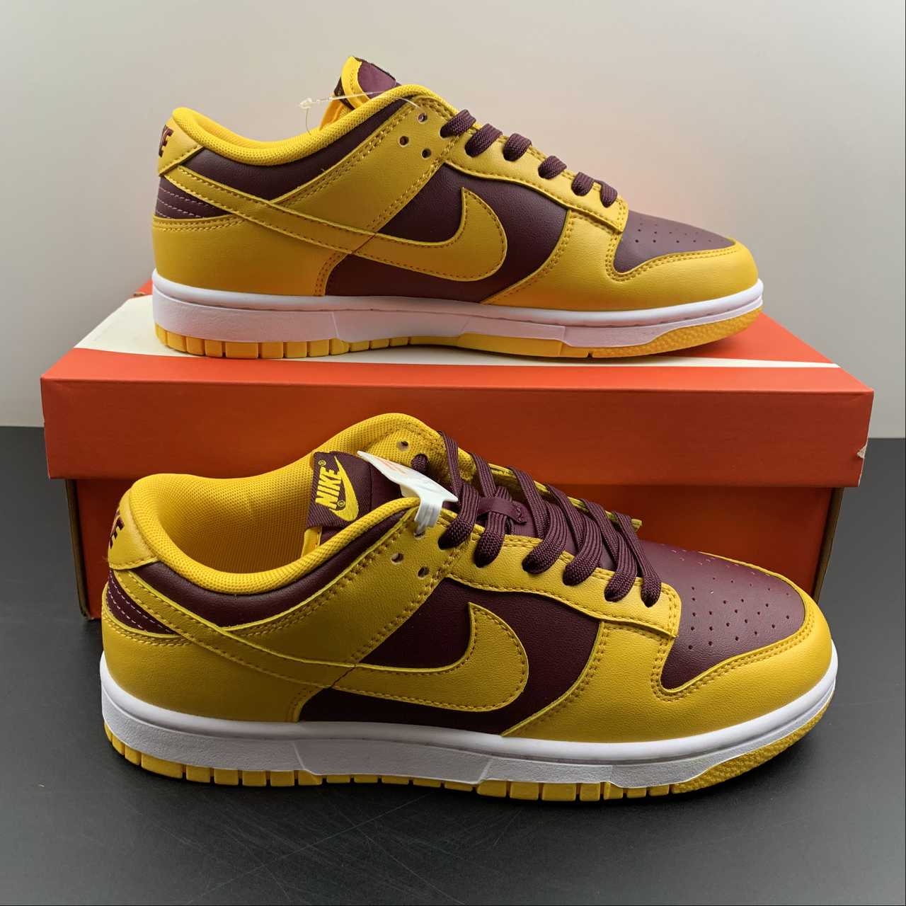 Nike-Dunk-Low-Arizona-State-Burgundy-Yellow-For-Sale-8