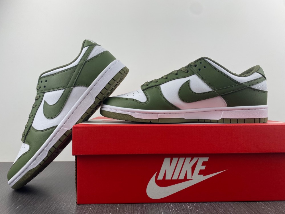 Nike-Dunk-Low-White-Medium-Olive-DD1503-120-For-Sale-3