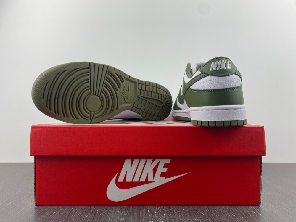 Nike-Dunk-Low-White-Medium-Olive-DD1503-120-For-Sale-4