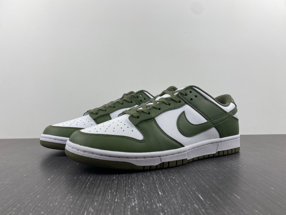 Nike-Dunk-Low-White-Medium-Olive-DD1503-120-For-Sale-9